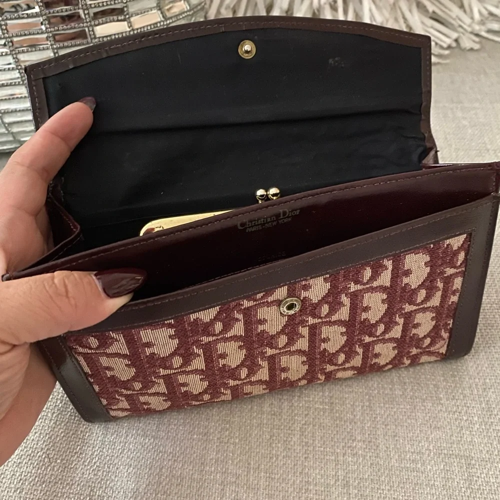 VTG Dior clutch wallet